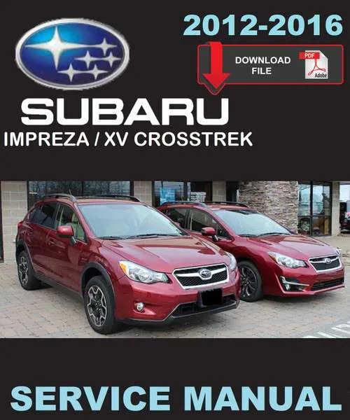 Subaru 2016 Impreza Premium Service Manual PDF Download